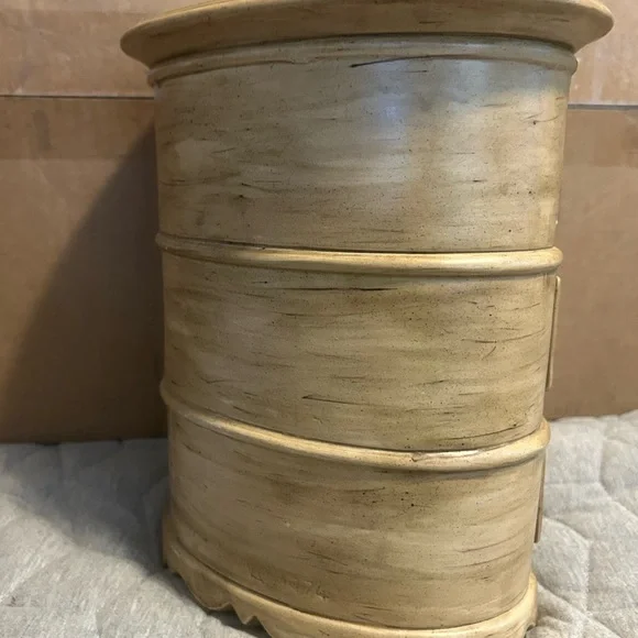 Vintage Rare Ceramic Jewelry Box